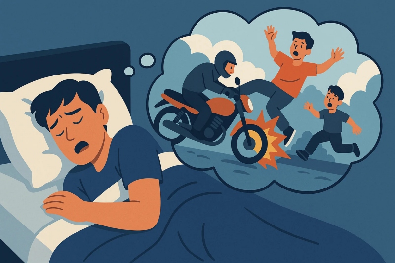 Mơ thấy tai nạn đánh con gì?