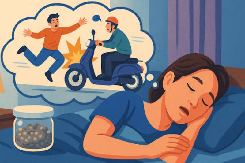 Giải mã điềm báo nằm mơ thấy té xe