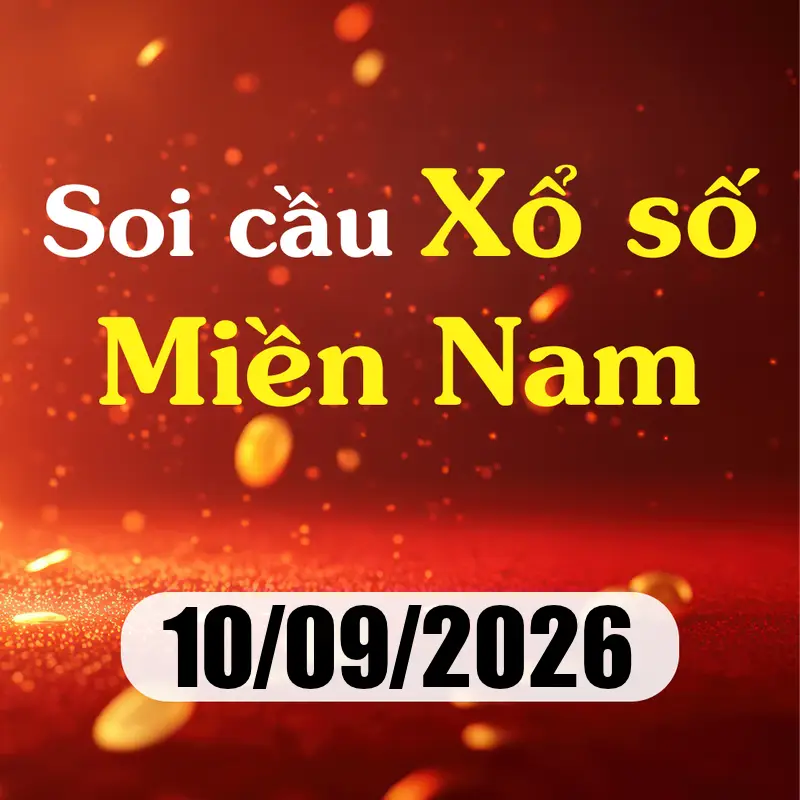Soi cầu XSMN 10/09/2026 – Dự đoán xổ số Tây Ninh, An Giang, Bình Thuận