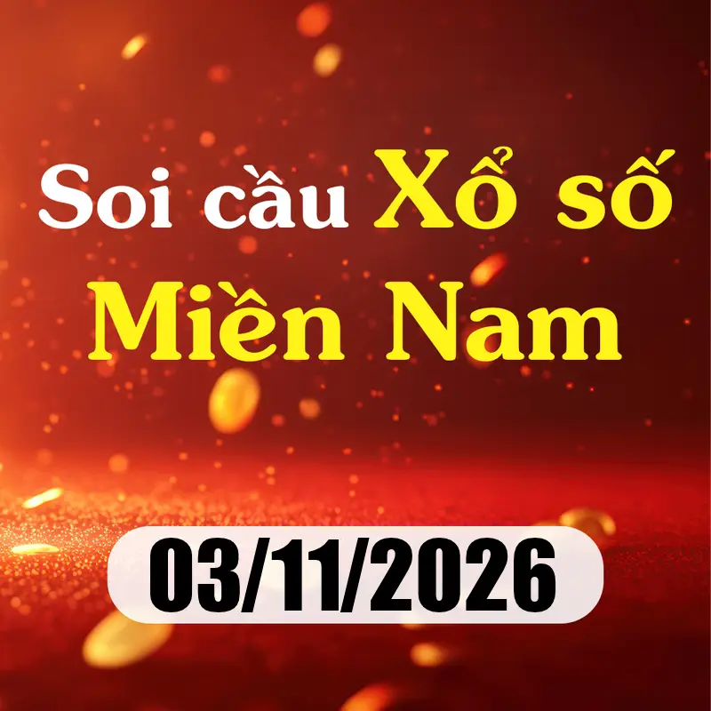 Soi cầu XSMN 03/11/2026 – Dự đoán xổ số Bến Tre, Vũng Tàu, Bạc Liêu